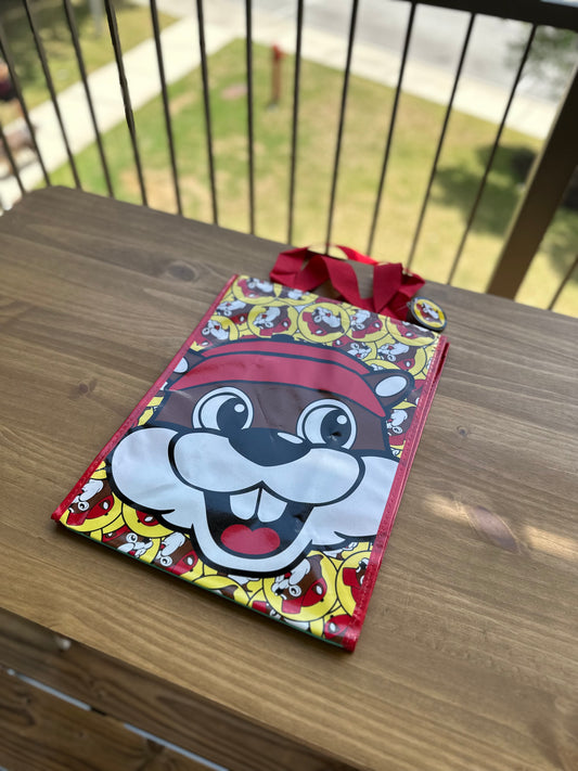 Buc-ee's バッキーズ エコバッグ（ターコイズ）