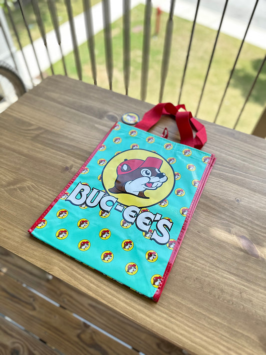 Buc-ee's バッキーズ エコバッグ（ターコイズ）