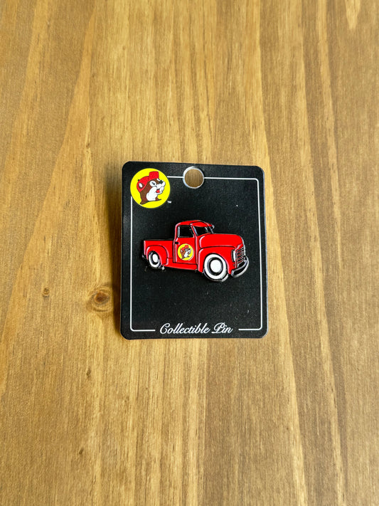 Buc-ee's バッキーズ ピンバッジ（赤トラック）