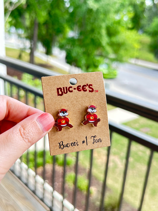 Buc-ee's バッキーズ ピアス（ビーバー）