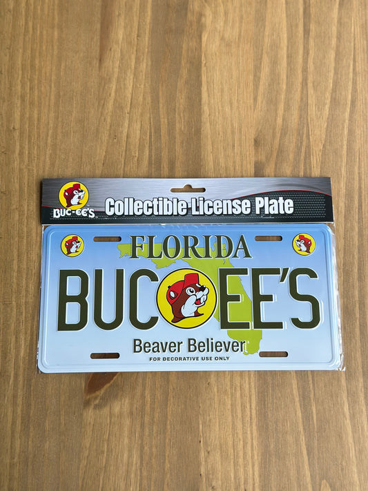 Buc-ee's バッキーズ ナンバープレート（フロリダ）