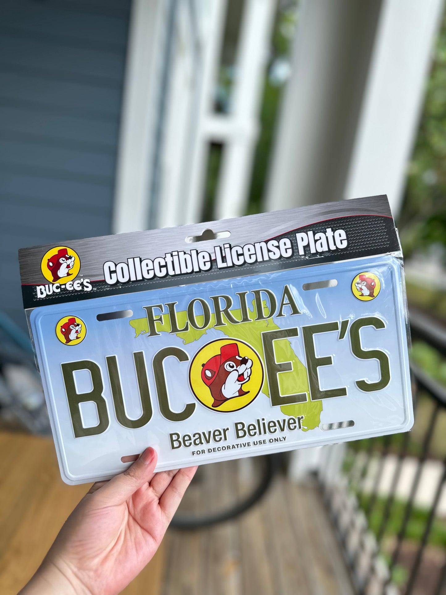 Buc-ee's バッキーズ ナンバープレート（フロリダ）