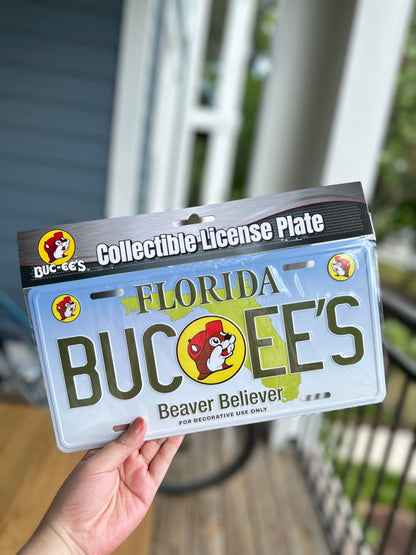 Buc-ee's バッキーズ ナンバープレート（フロリダ）