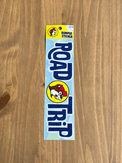 Buc-ee's バッキーズ ステッカー（Road Trip）