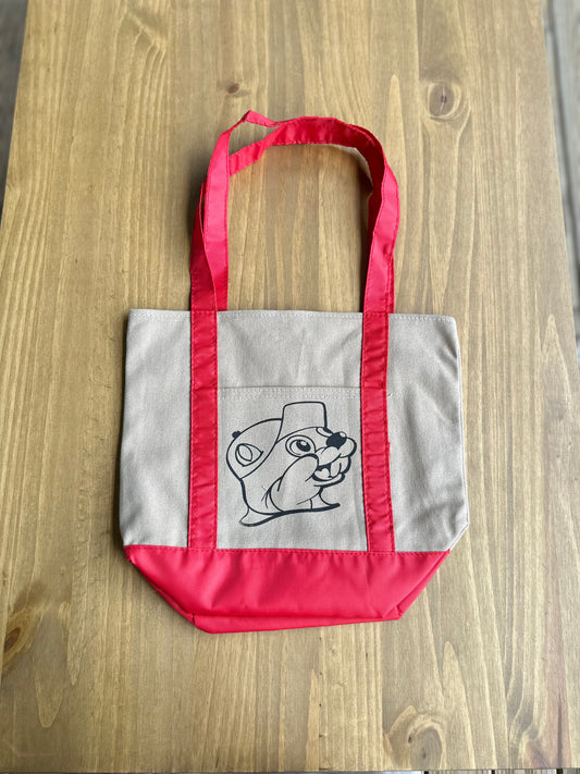 Buc-ee's バッキーズ ミニトートバッグ（赤）